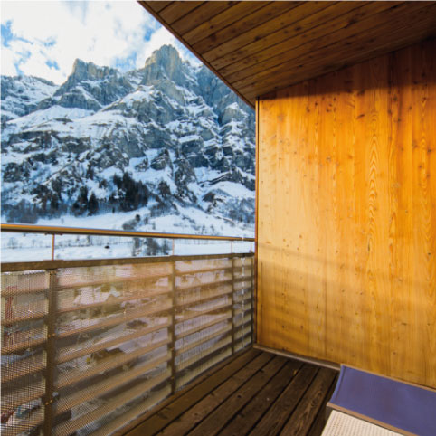 1 nuitée en chambre double sud avec balcon et petit-déjeuner 